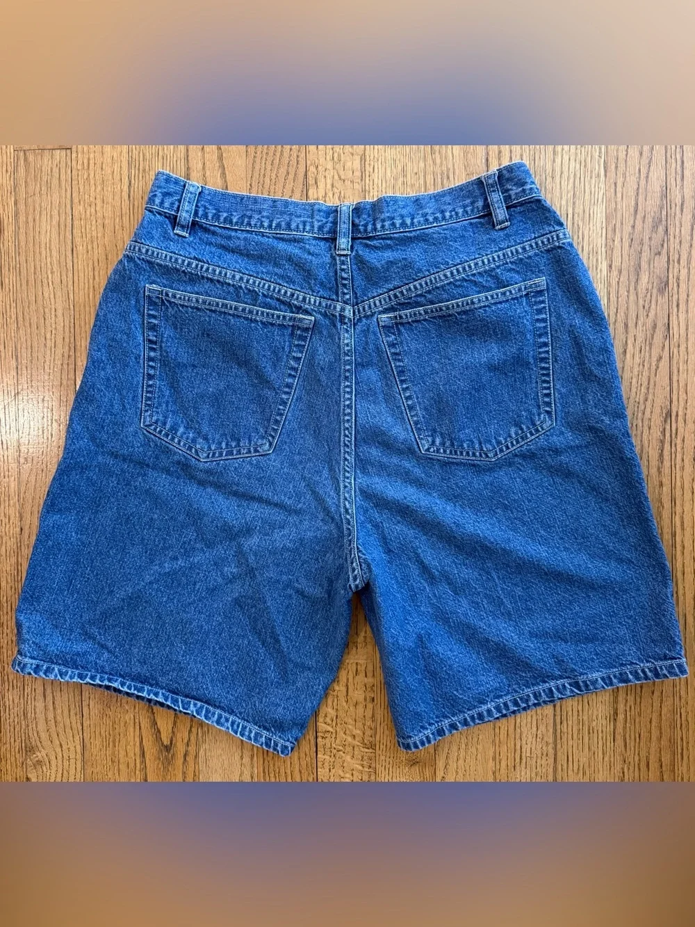 Vintage Sonoma Jean Company Y2K Denim Jorts High Rise Jean Shorts Size 12